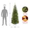 7 ft. Unlit Kingswood Fir Pencil Artificial Christmas Tree